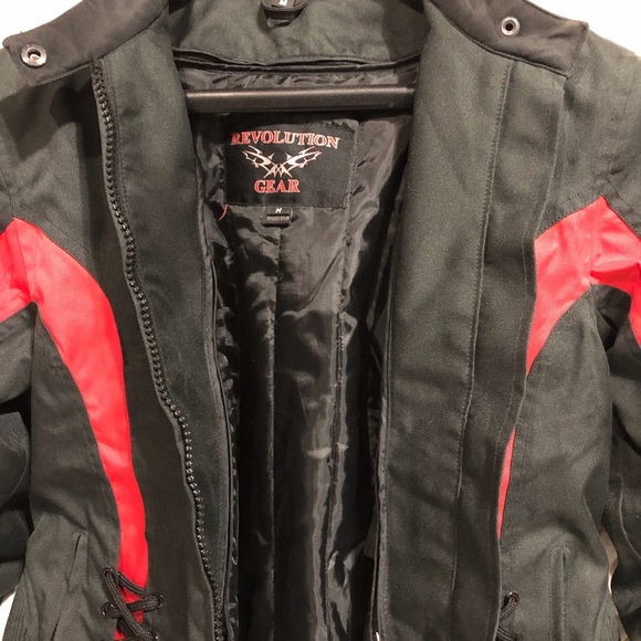 Woman’s Revolution textile Med. motorcycle jacket - Picture 7 of 8